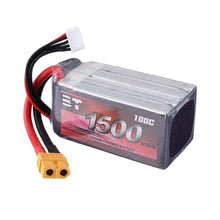 BT 14.8V 1500mAh 100C 4S Lipo Battery XT60 Plug for RC Racing Drone