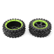 4PCS Rovan 85243 Front Rear Tires & Wheels for 1/5 HPI KM Baja 5B RC Car Parts