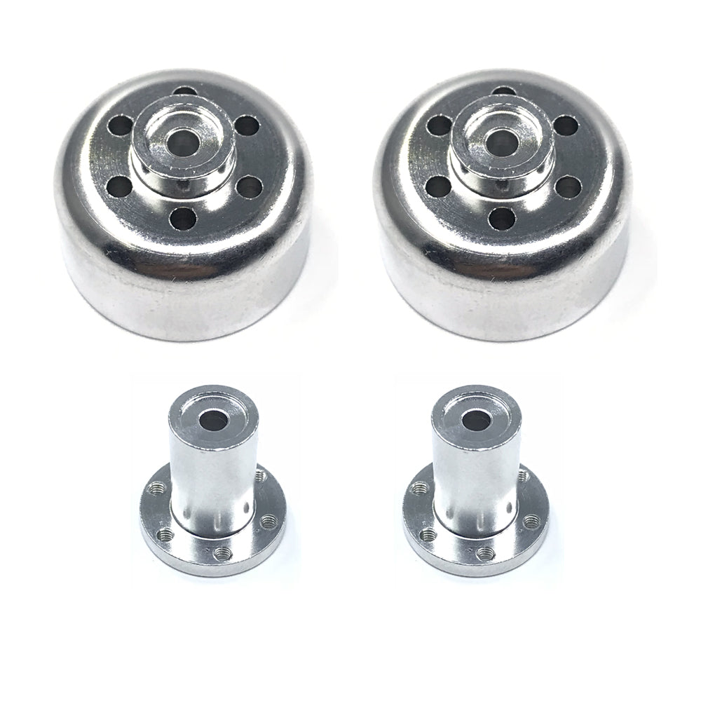 2Pcs WPL RC Car Wheel Front Connector+2 Rear Connector For B1 B16 B24 B36 C14 C24 1/16 RC Car Parts