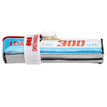 LDARC 2S 7.6V 300mAh 80C / 160C HV 4.35V Lipo Battery with XH 2.54 Balance Plug for RC Drone FPV Racing