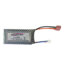 Xinlehong 7.4V 1600mAh 2S Lipo Battery with Bandage USB Cable for 9125 1/10 RC Car Spare Parts 