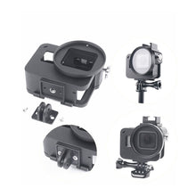 Aluminum Case Alloy Cage Protective Housing Case Cover Metal Frame With UV Lens filter for GoPro Hero 5 6 7 Camera Accessories