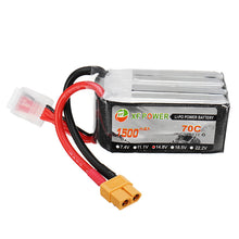 XF Power 14.8V 1500mAh 70C 4S Lipo Battery XT60 Plug