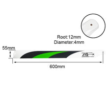RJXHobby 600mm Carbon Fiber Main Blade For T-rex 600 Class 600 RC Helicopter