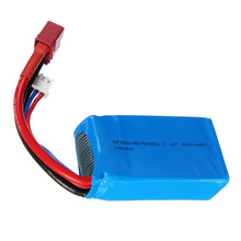 Wltoys 7.4V 1500mAh 2C 2S Lipo Battery T Plug for 144001 A959-B A969-B A979-B 1/18 Rc Car 