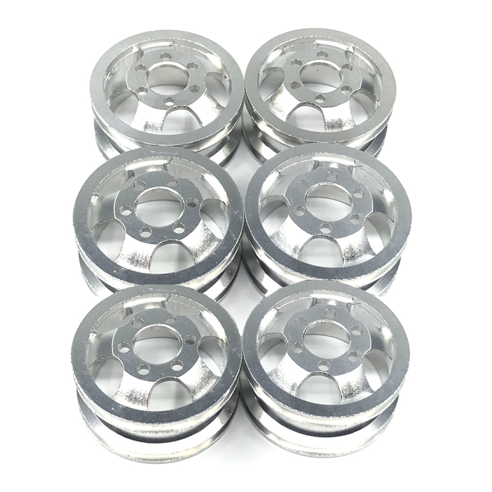 6Pcs WPL RC Car Wheel Hub For B1 B16 B24 B36 C14 C24 1/16 RC Car 