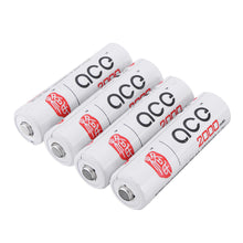 4Pcs ACE TATTU 1.2V 2000mAh NiMH AA Battery for RC Toys