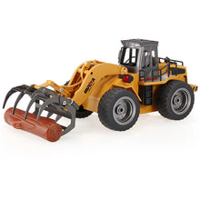 HuiNa Toys 1590 1/18 2.4Ghz 6CH Timber Grab Engineering Vehicles Alloy Engineering Series RC Car 