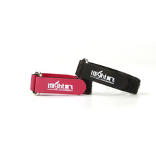 10Pcs iFlight 10X130mm Battery Strap Metal Buckle Patent leather Red for RC Lipo Battery