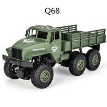 JJRC Q68 Q69 1/18 2.4G 4WD RC Vehicle Off-Road Military Truck Car RTR Model