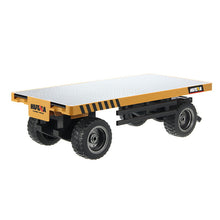 HuiNa 578 1/10 Flatbed Trailer Diecast Alloy Metal Plastic Toy Car Gift Collection