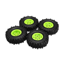 4Pcs AUSTAR AX-4020 1.9 Inch 110mm RC Car Tires With Hub For 1/10 D90 SCX10 CC01 RC Car Crawler