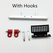 6PCS WPL B36 Upgraded Metal Front Bumper Kit 1/16 Rc Car Spare Parts