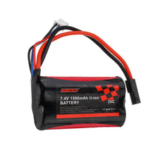 SUBOTECH 18650 7.4V 1500mAh 20C 2S Li-ion Battery for BG1513 BG1515 BG1518 RC Vehicles Model