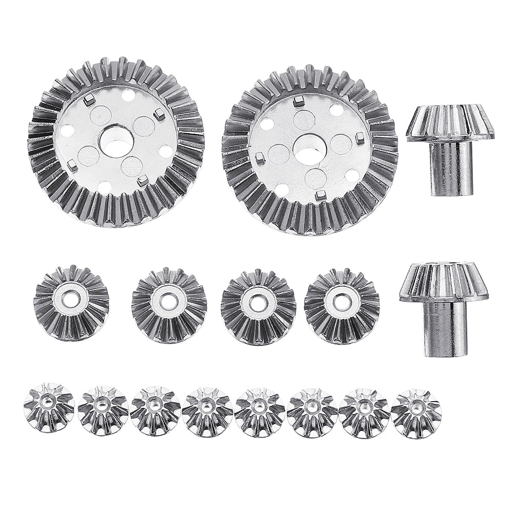 16PCS Upgrade Metal Gear for Wltoys 144001 12428-A 12428-B 12428-C /12423 Rc Car Parts