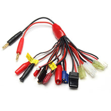 Amass Multifunction Balance Charging Cable Mini T EC3 TRX JST JR FUTABA Plug Adapter