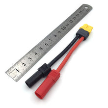 AMASS XT60 Female Plug To JST Futaba XT90 EC3 EC5 AS150 XT150 Battery Connectors Charger Cable