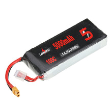URUAV 14.8V 5000mAh 100C 4S Lipo Battery XT60 Plug for RC Racing Drone