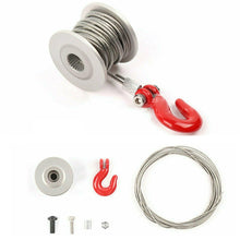 Upgrade Aluminum 25T Servo Winch Kits for 1/10 RC Crawler Car Accessory Parts