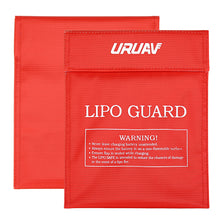 URUAV Waterproof Explosion Proof Colorful Lipo Battery Safety Bag 30X23cm 