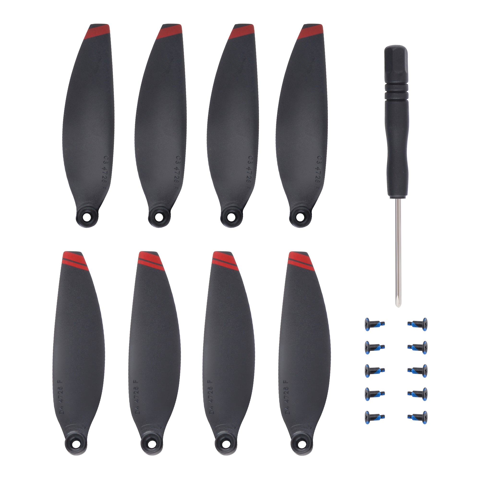 8PCS Foldable Propeller Props Quick Releases 2 Blades for DJI Mavic Mini RC Drone Quadcopter