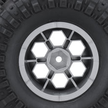 2PCS RGT EX86100 1/10 RC Car 1.9 Inch Pre-mount Tires & Wheel R86034 Spare Parts 