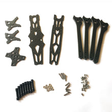 XQ220 V2 220mm Wheelbase 5mm Arm Carbon Fiber FPV Racing Frame Kit 100g