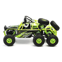 Wltoys 18628 1/18 2.4G 6WD Brushed Rc Car Rock Crawler with Front LED Light RTR Toys 