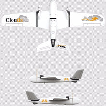X-UAV Clouds 1880mm Wingspan Twin Motor EPO FPV Aircraft RC Airplane KIT Aerial Mapping Version