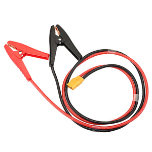1m 10AWG XT90 Plug to Alligator Clips Cable Wire for Battery Charger 
