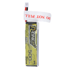 TATTU R-LINE 1.0 3.7V 500mAh 95C 1S Lipo Battery PH2.0 Plug for 100 to 180mm Multirotor FPV Drone 