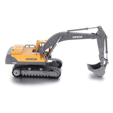 QY2301 2.4G 1/28 8CH RC Excavator Car Vehicle Models With Sound