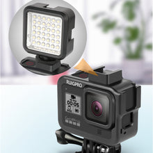 RUIGPRO Aluminium Alloy Heat Dissipation Frame Mount Protective Case for GoPro Hero 8 FPV Camera