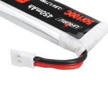 5Pcs URUAV 3.8V 450Mah 50/100C 1S HV 4.35V Lipo Battery White Plug for Happymodel Snapper7 Emax Tinyhawk