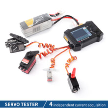 ToolkitRC ST8 8CH 100W 2A 7-28V LCD Servo Special Tester PWM/PPM/SBUS Signal Speed Liner Step Servo Analyzer With 4-Ways Independent Program Signal