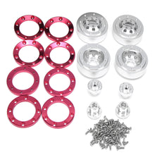 4Pcs WPL 1/16 6X6 Military Trunk RC Car Wheel Hub Alloy For 1/16 B16 Kit