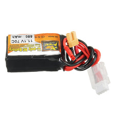ZOP Power 11.1V 550mAh 70C 3S Lipo Battery with JST XT30 Plug For Eachine Lizard95 FPV Racer