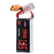 URUAV 14.8V 1050mAh 95C 4S Lipo Battery XT60 Plug for FPV RC Drone