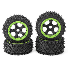 4PCS Rovan 85243 Front Rear Tires & Wheels for 1/5 HPI KM Baja 5B RC Car Parts