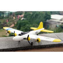 Flybear FXB17 465mm Wingspan 2.4Ghz 2CH Radio Control Airplane RTF with Mode 2 Transmitter Battery RC Plane Aircraft Trainer Outdoor Toy