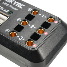 SKYRC 10A DC Power Distributor USB Output 5V with XT60/ Banana Plug