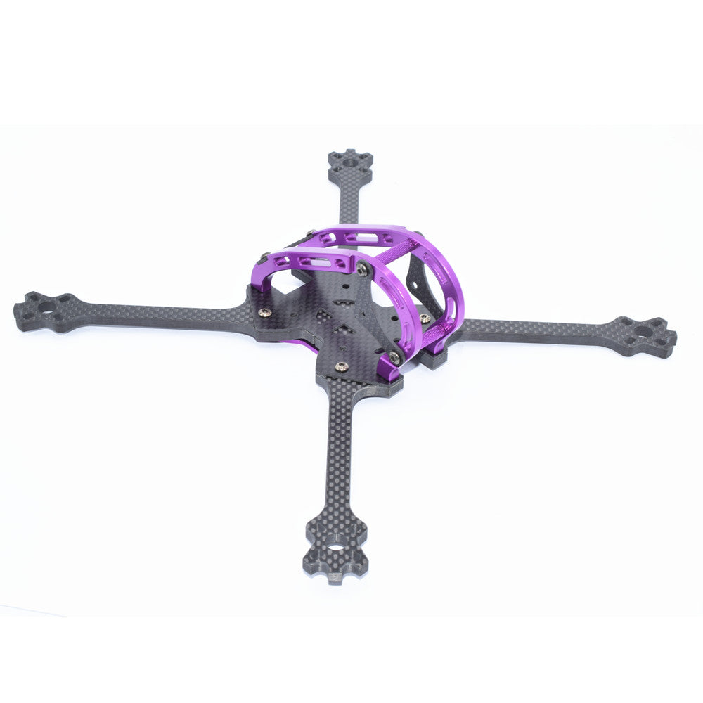 GHINI 250 250mm Wheelbase 5mm Arm Thickness Carbon Fiber Long Range Racing Frame Kit for RC Drone