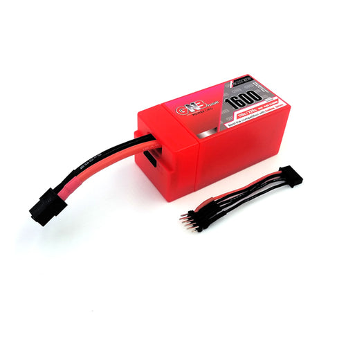 Gaoneng GNB 1600mAh 4S1P 14.8V 110/120C 23.68WH Lipo Battery w/ Protect Case for RC Drone FPV Racing