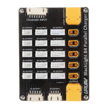 URUAV Blacklight B4 XT30 XT60 2-4S Lipo Battery Plug Parallel Charger Board for Whoop Toothpick 65-140mm Racing Drone