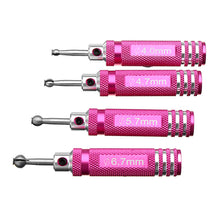 4Pcs 4.0/4.7/5.7/6.7mm Ball Head Reamer Driver Repair Tools Kit for RC Model