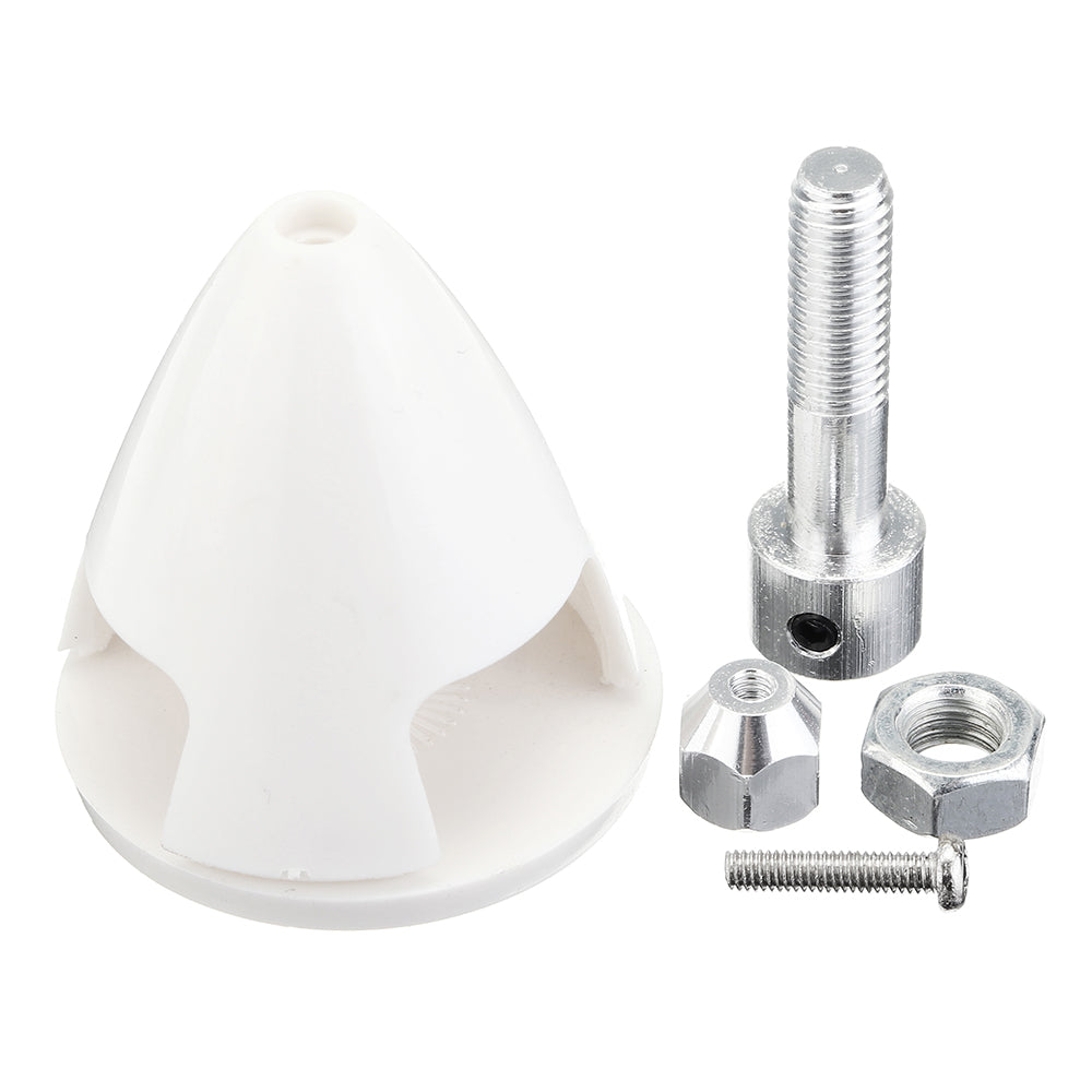 35mm/55mm Plastic Propeller Spinner White with Propeller Clip