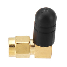1PC 25mm 2.4G 2DBi Gain SMA-J Male Connector Black 90 Degree/Straight Mini Short FPV Thumb Antenna 