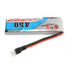 2PCS Gaoneng GNB 3.7V 450mAh 1S 80/160C Lipo Battery With White Plug