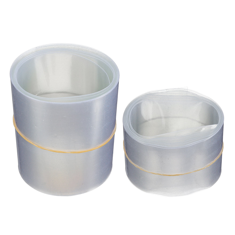 50mm/80mm PVC Transparent Heat Shrink Tube for 2-4S Lipo Battery