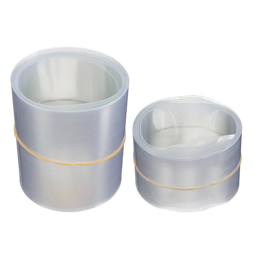 50mm/80mm PVC Transparent Heat Shrink Tube for 2-4S Lipo Battery